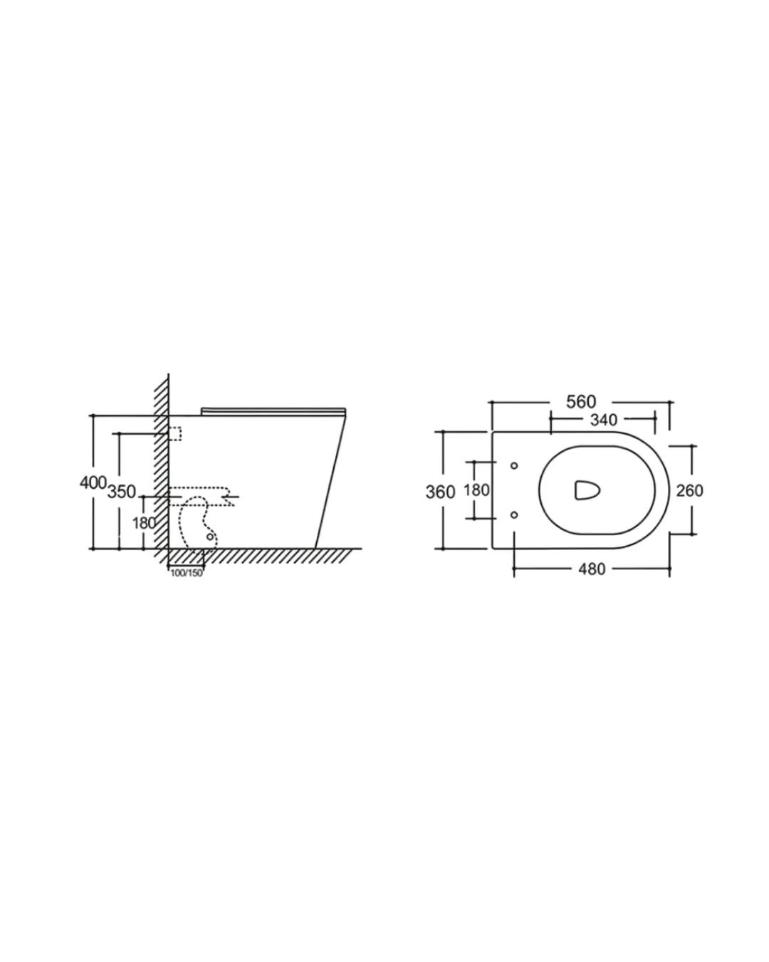 Angle Shape (In-Wall) spec drawing thumbnail