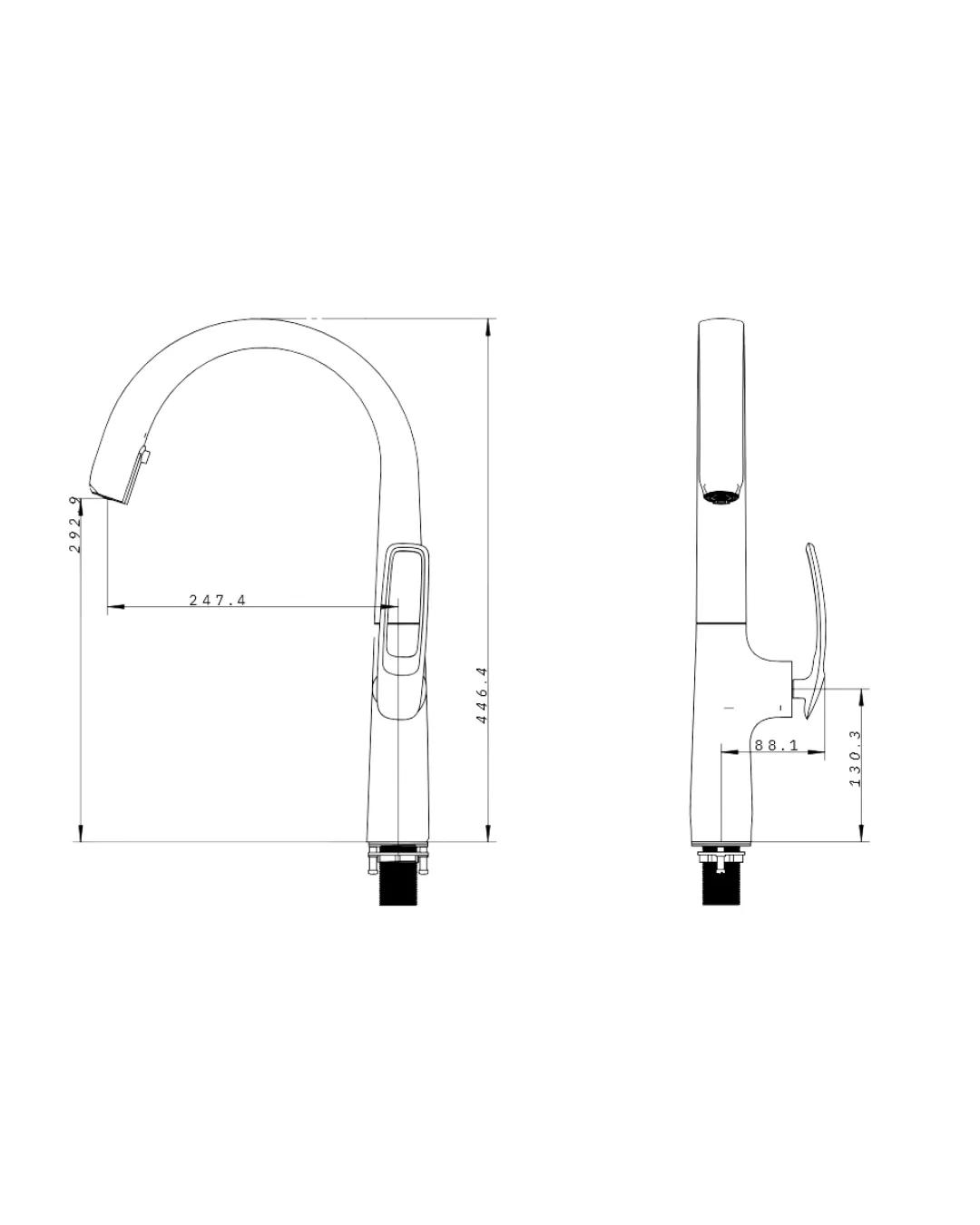 Icon Kitchen spec drawing thumbnail